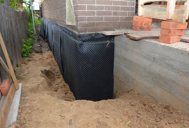 Happy homeowners after waterproofing job in Bethlehem